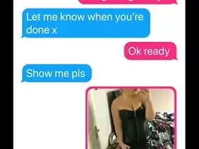 Cuckold couple texting seeking pleasure from stranger