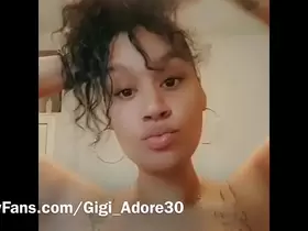Shower time with @adoreGi - Twitter @Gigi adore30 - Instagram