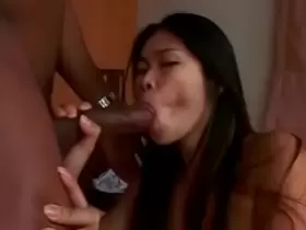 Thailand Nam first anal with black dick