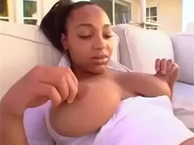 the black girl with a big pair of tits