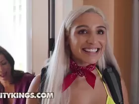 Milf (Alexis Fawx) share husband with thicc latina (Abella Danger) - Reality Kings