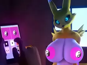 Digimon - Renamon's Breasts