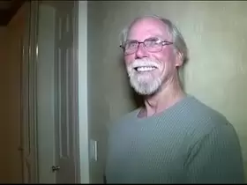 Old man gets surprise