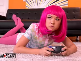 Amateur Boxxx - Gamer Girl Lulu Chu Orgasm By Step-Bro