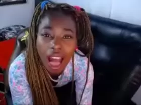 Who is this black teen anal