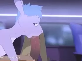 Furry Porn In REVERSE - Backwards Animation 1